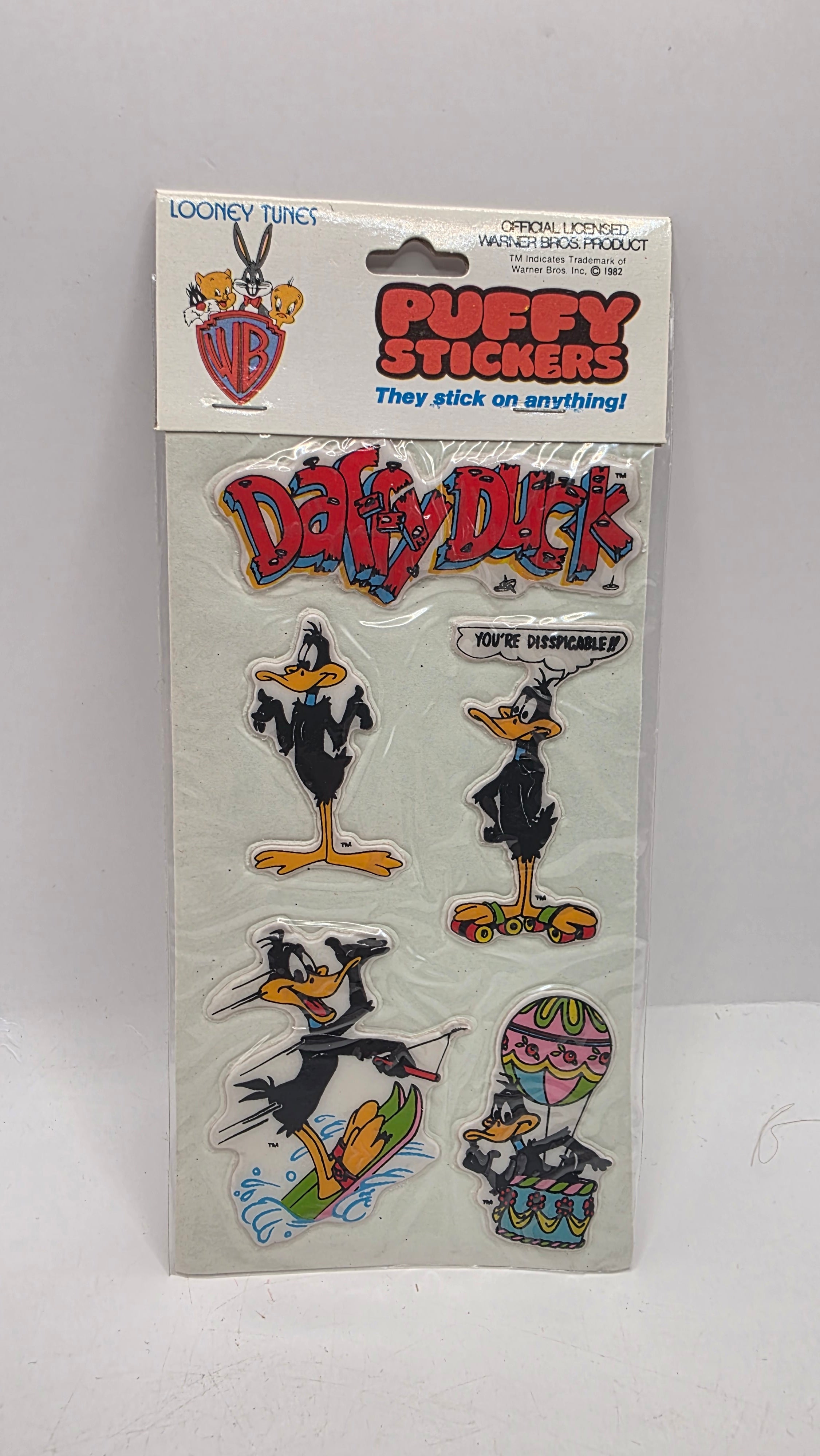 Daffy Duck Puffy Stickers