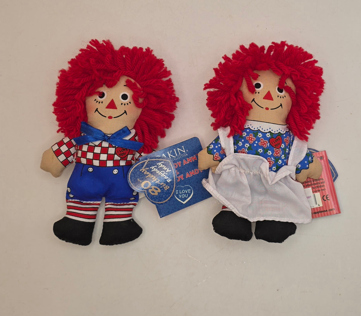 Mini Raggedy Ann and Andy