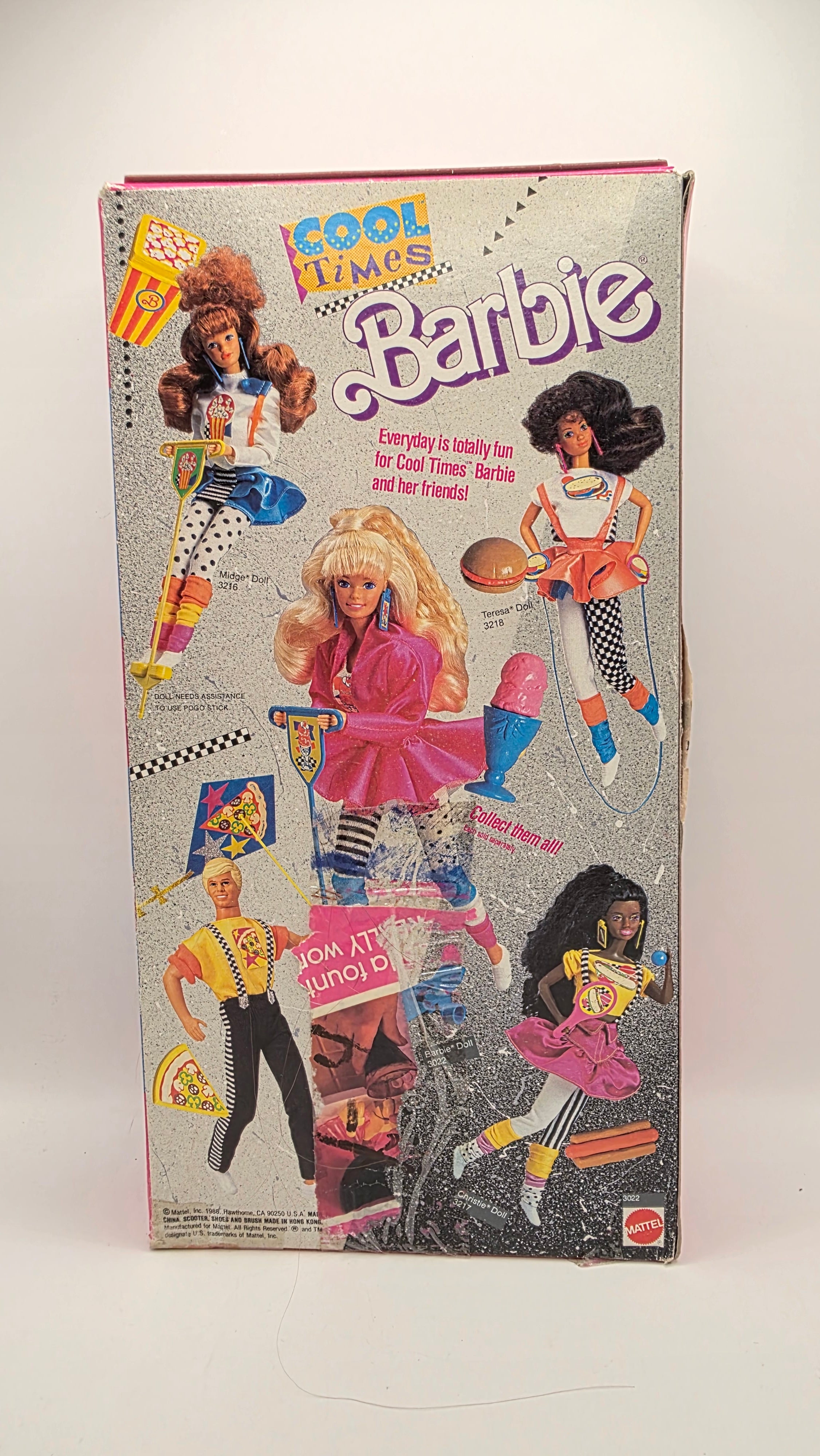 Damaged Box Cool Times Barbie