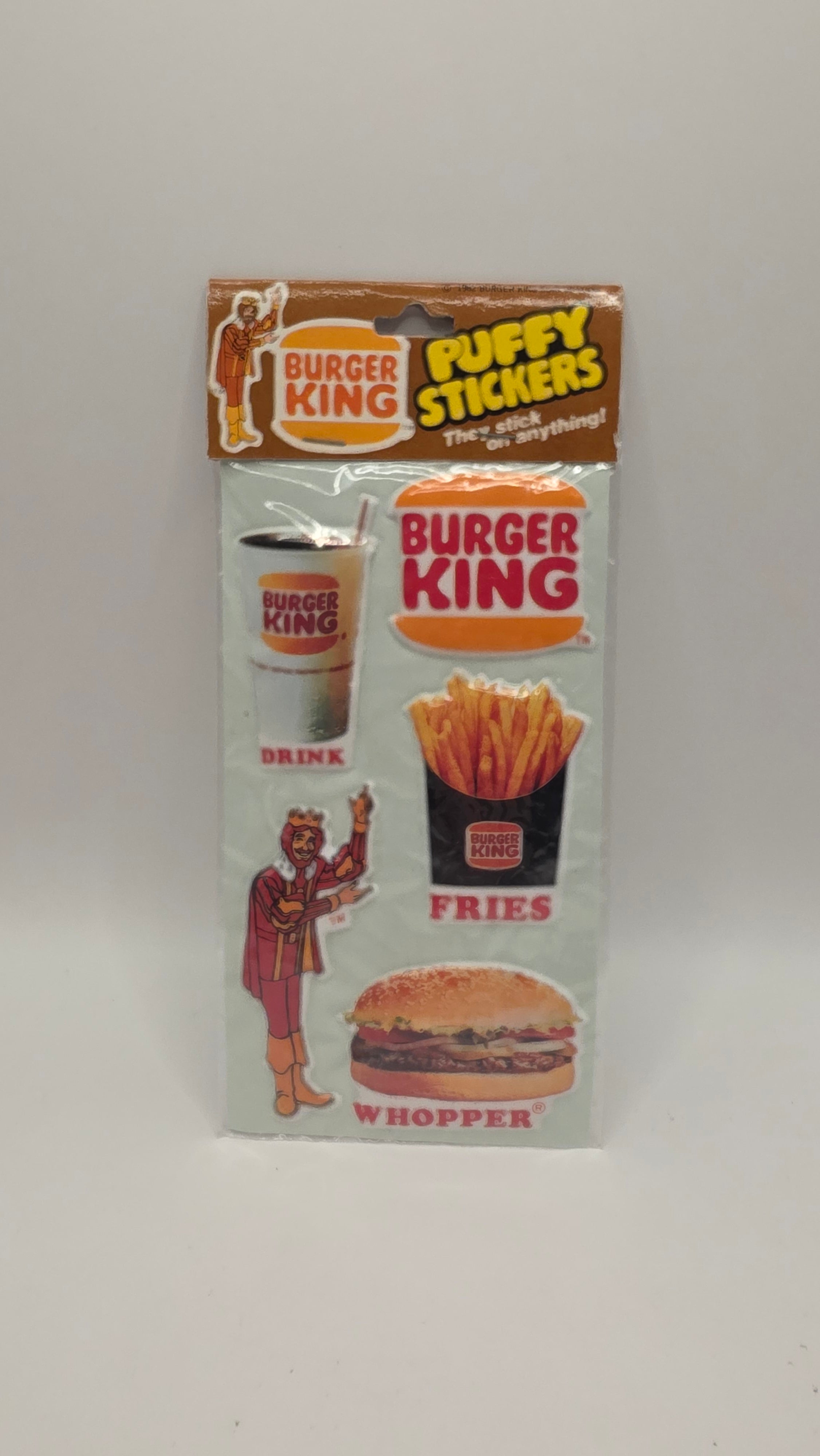 1982 Burger King Stickers 1
