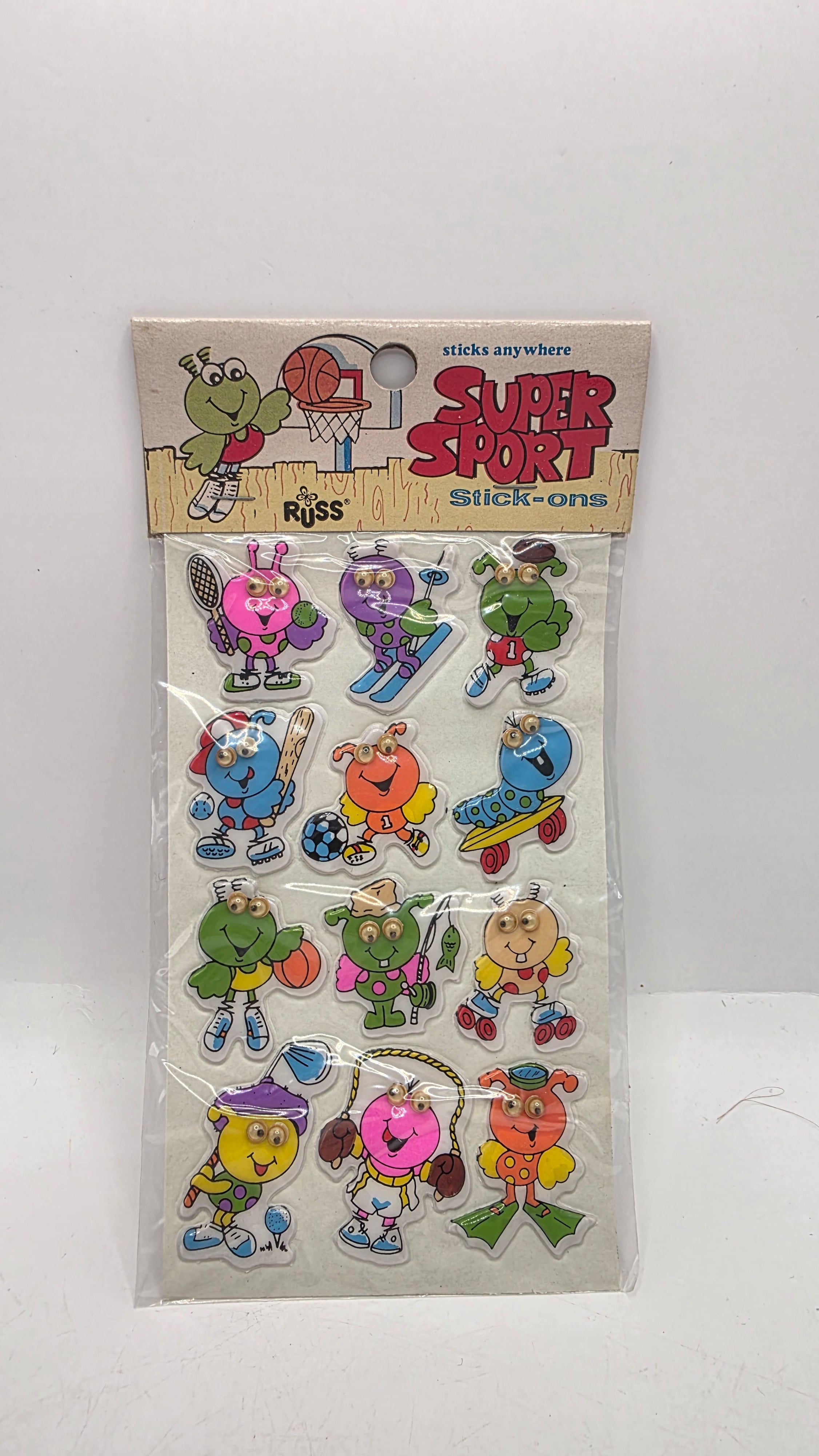 Google eye Puffy Stickers
