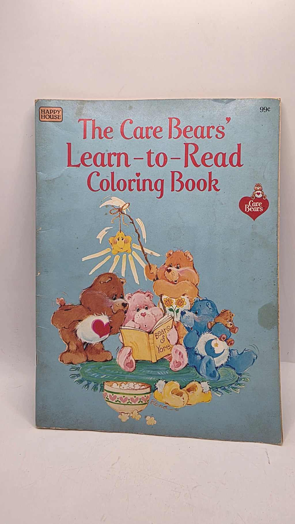 Care Bears Learn To Read Coloring Book