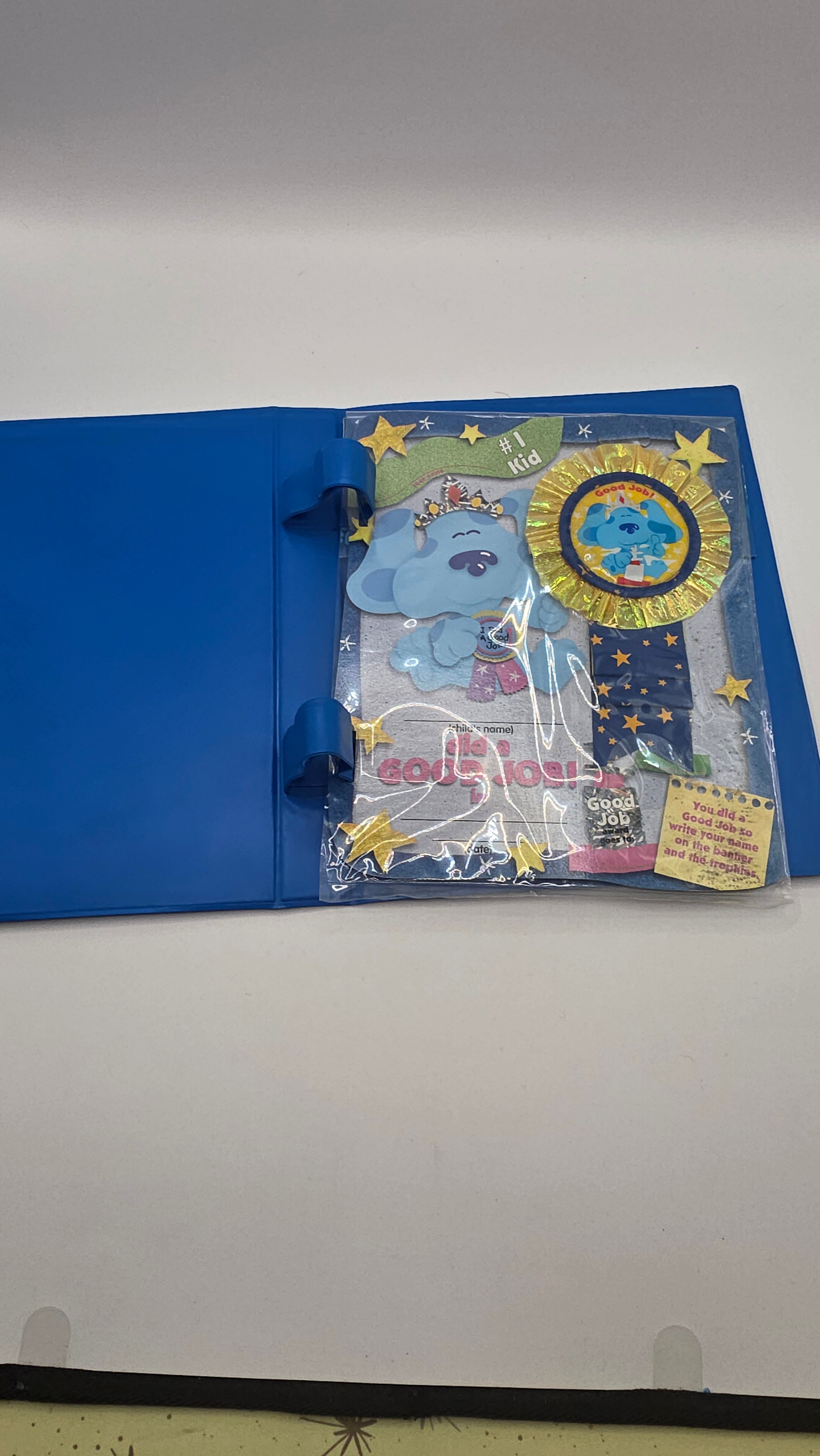 Blue's Clues Achievement Binder